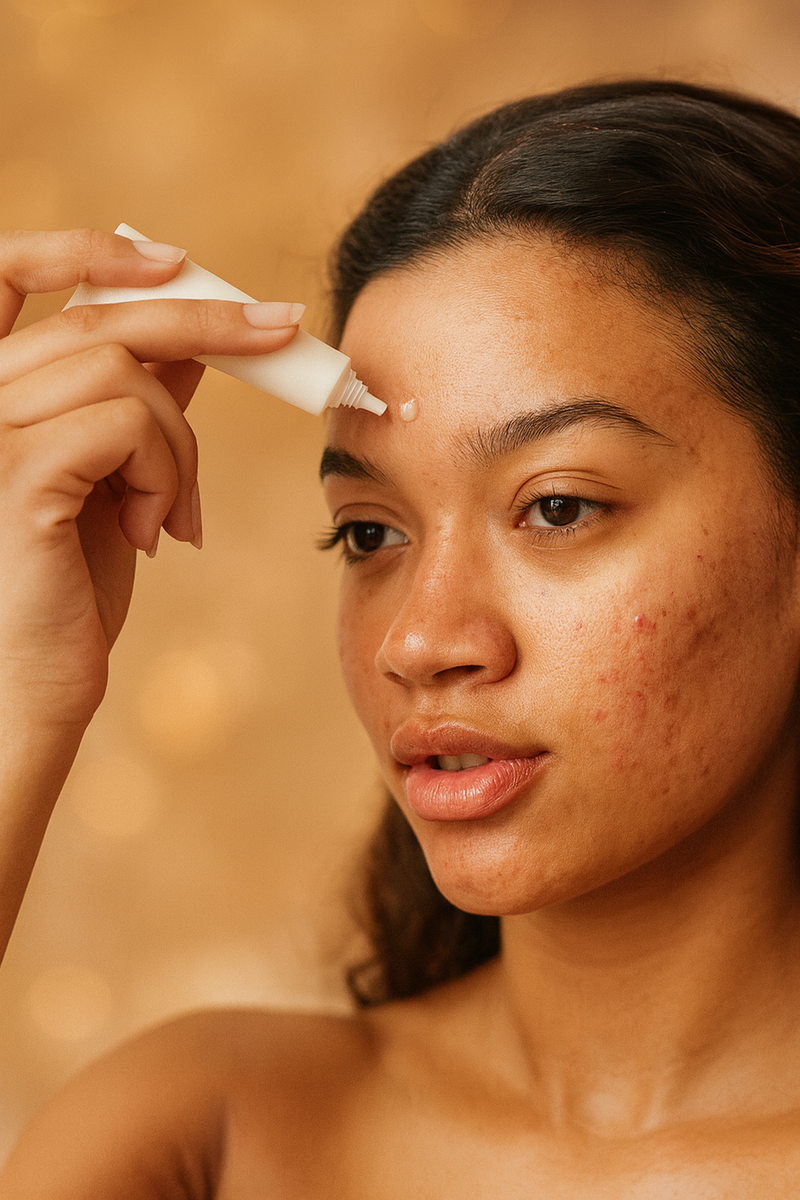 Apply Your Serum or Cream