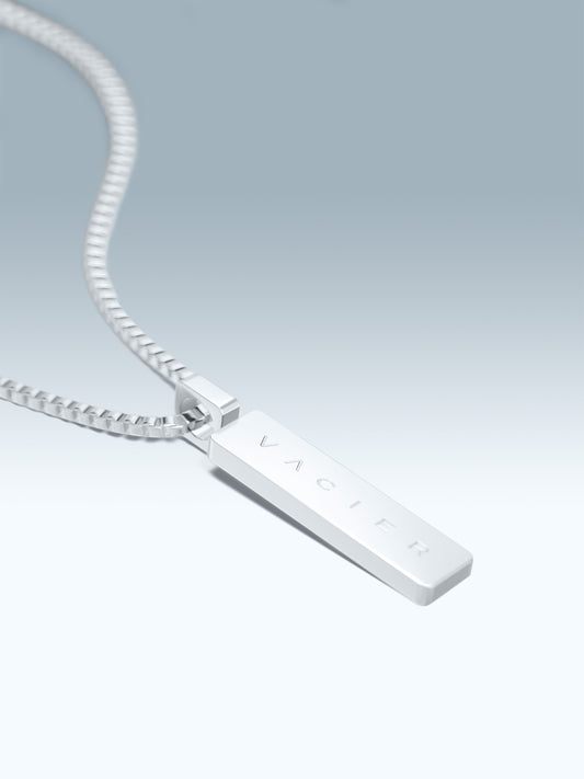 BOX PENDANT NECKLACE