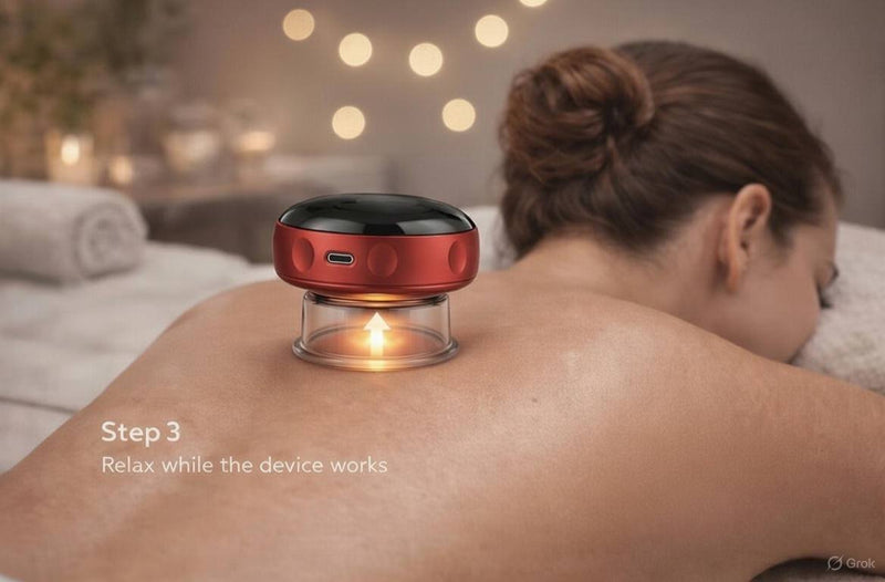 3. Relax while the device works