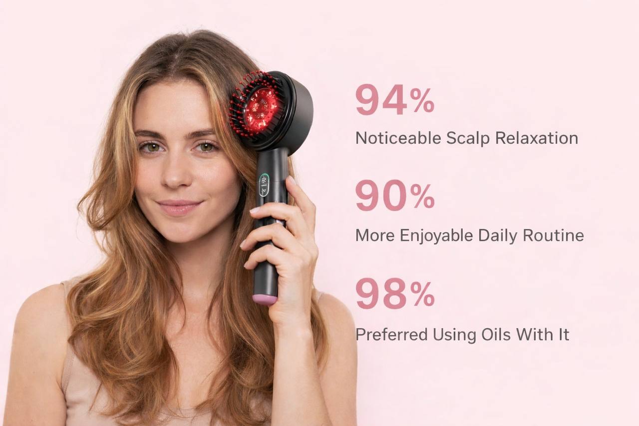 Pilaura 3-in-1 Scalp & Hair Growth Therapy Brush™